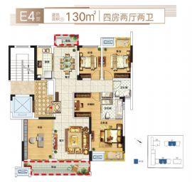 金鵬小留園==戶(hù)型圖